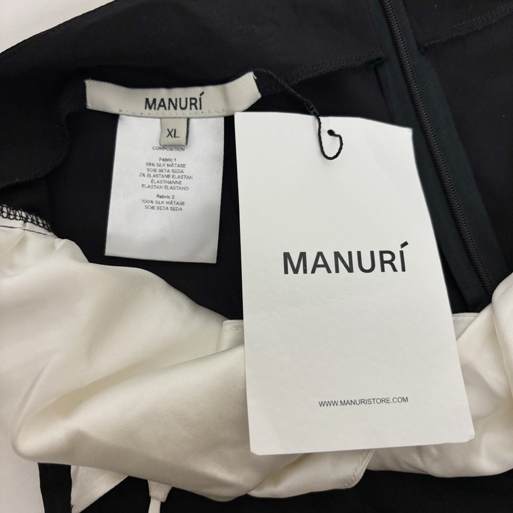 MANURI Baby Jessie Dress in Black & White Size XL - Picture 10 of 16